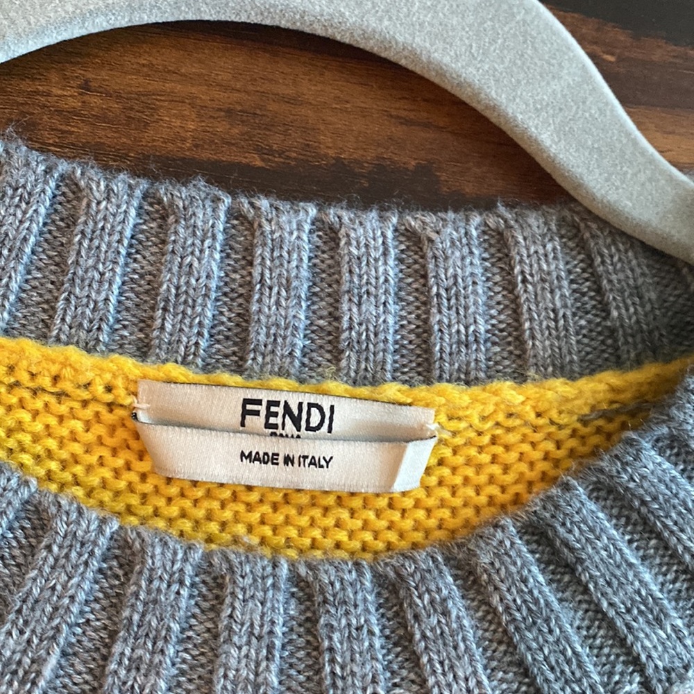 Fendi Roma Color Block Sweater - Picture 3 of 7